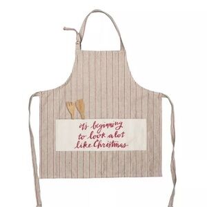 NEW! PRIMITIVES BY KATHY Christmas Apron
